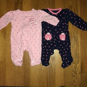 Baby girl sleepers